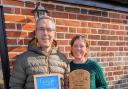 Emma and Neil Punchard, owners of Mill Farm Eco Barns in Winterton-on-Sea, Norfolk, were named winners of the Ethical, Responsible and Sustainable Tourism Award