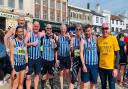 Some of the Fairlands Valley Spartans at the Hitchin 10k. Picture: MARIE COLUCCI/FVS