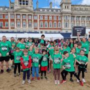 Preston Primary School's mini marathon