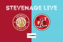 Stevenage were at home to Fleetwood Town in League One.
