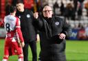 Steve Evans was pleased with Boro's never-say-die attitude. Picture: TGS PHOTO