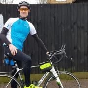 Matt Treherne, a radiographer at Lister Hospital in Stevenage, has cycled more than 1,000 miles for good causes