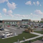 An image of what the new Morrisons store could have looked like.