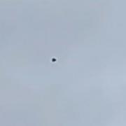 The black shape spotted hovering over Stevenage last week.
