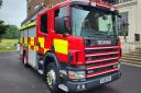 Four fire engines and an aerial ladder platform were sent to the scene.