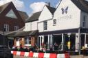 Cinnabar in Stevenage High Street was granted temporary permission for outdoor seating on parking bays in Bell Lane