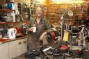 Vito Valenti is set to retire after running his shoe repair shop at The Hyde in Stevenage for more than 40 years