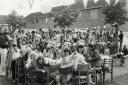 A Silver Jubilee party in Rundells, Jackmans Estate, Letchworth in 1977