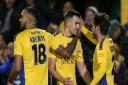 St Albans City reached the FA Cup second round with a memorable victory over Forest Green Rovers.