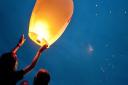 Sky lanterns can cause problems for landowners