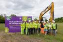 Work is set to begin follow a ground-breaking ceremony for the Arlesey relief road