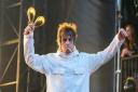 Liam Gallagher on stage at Knebworth Park on Friday, June 3.
