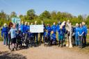 North Herts Riding for the Disabled Association welcomed a £10,000 donation from HG Construction