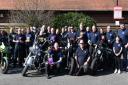 5 Counties Motorcycle Club delivered Easter eggs to residents at Home Farm Trust in Shefford