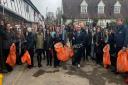 Thomas Alleyne Academy pupils collected 16 bags worth of litter during their week-long campaign against climate change