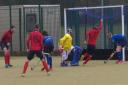 Stevenage's first team beat Blueharts thirds 8-4 in East Hockey League Division Two South West.