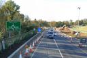 The A602/A119 roundabout at Watton-at-Stone, with routes to Stevenage, Hertford and Ware, will close for two weekends running