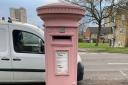 This Royal Mail post box in Bedwell Crescent in Stevenage is one of several in the town painted pink recently