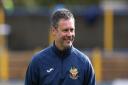 Hitchin Town manager Mark Burke was delighted with his team's performance at Royston.