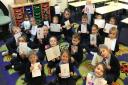 Knebworth Primary School children sent their festive wishes to village retirees