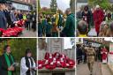 Hoards of Hitchinites gathered across the area on Remembrance Sunday to pay their respects to those who have lost their lives in the two World Wars, as well as subsequent conflicts