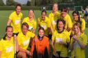 Blueharts ladies' fourth team produced a superb result away to Broxbourne.