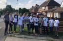Staff from Dr Baxter and Partners in Shefford and Ivel Valley South PCN joined together for the 15-mile walk in aid of George Fox - affectionately known as Gorgeous George