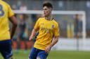 Luke Brown scored on his first start for Hitchin Town after returning from a brief spell with St Albans City.
