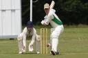 Jon Hilliard top scored for Ickleford in their Herts Cricket League match with St Margaretsbury.