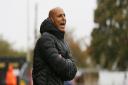 Manager of Stevenage FC Dino Maamria before the League Two game between Stevenage FC v Colchester United at the Lamex Stadium, Stevenage, Hertfordshire. Picture: DANNY LOO