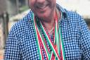 Lilley businessman and Team GB transplant athlete Dino Maroudias at the European Transplant and Dialysis Sports Championships in Sardinia. Picture: Courtesy of Dino Maroudias