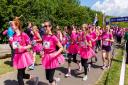 Stevenage Race for Life 2017: Runners making their way through the start line. Picture: Simon Jenkins