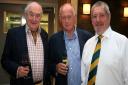 Henry Blofeld with Cliff Nye and MC for the evening Graham Walker