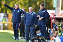 Steve Evans and his management team are expecting a tough test against Northampton Town. Picture: DAVID LOVEDAY/TGS PHOTO
