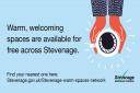 A network of warm spaces will be open across Stevenage this winter.