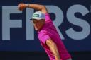 Adrian Meronk celebrates his Australian Open victory