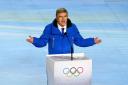 The IOC and its president Thomas Bach says no decision has yet been taken on whether Russian and Belarusian athletes can compete at next year’s Olympic Games in Paris (Andrew Milligan/PA)