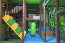An image showing what the planned soft play area will look like
