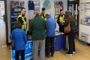 Residents were given security freebies as part of the event.