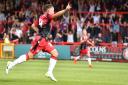 Kane Smith scored his only Stevenage goal so far against Carlisle in August. Picture: DAVID LOVEDAY/TGS PHOTO