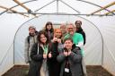 North Herts College's Community Allotment has been given the top rating from the Royal Horticultural Society