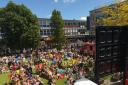 The outdoor cinema in Stevenage town centre has proved popular in previous years.