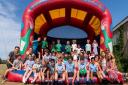 Children enjoying a week of activities at Strathmore Fun Club last summer.
