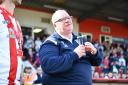 The transfer window is frustrating Stevenage boss Steve Evans at the minute. Picture: TGS PHOTO