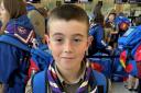 Cameron, from Hitchin, is one of the Scouts attending the Jamboree in South Korea
