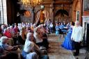 Care home residents watched opera performers at Knebworth House
