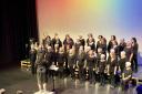 Stevenage Ladies Choir performing in 2022