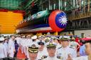 The craft was launched at CSBC Corp’s shipyards in Kaohsiung (AP)