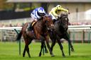 Bellum Justum pulled out all the stops to strike at Newmarket (Tim Goode/PA)