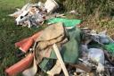 Two men have been fined for fly-tipping in Bedfordshire.